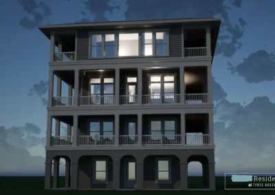 Front Night View - Customized Topsail in Norfolk VA