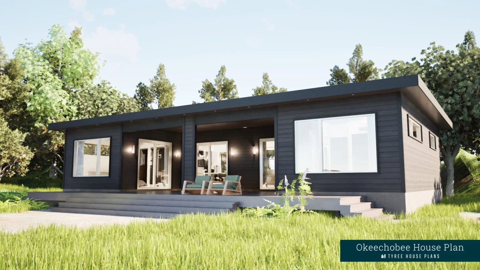 Front - Okeechobee by Tyree House Plans