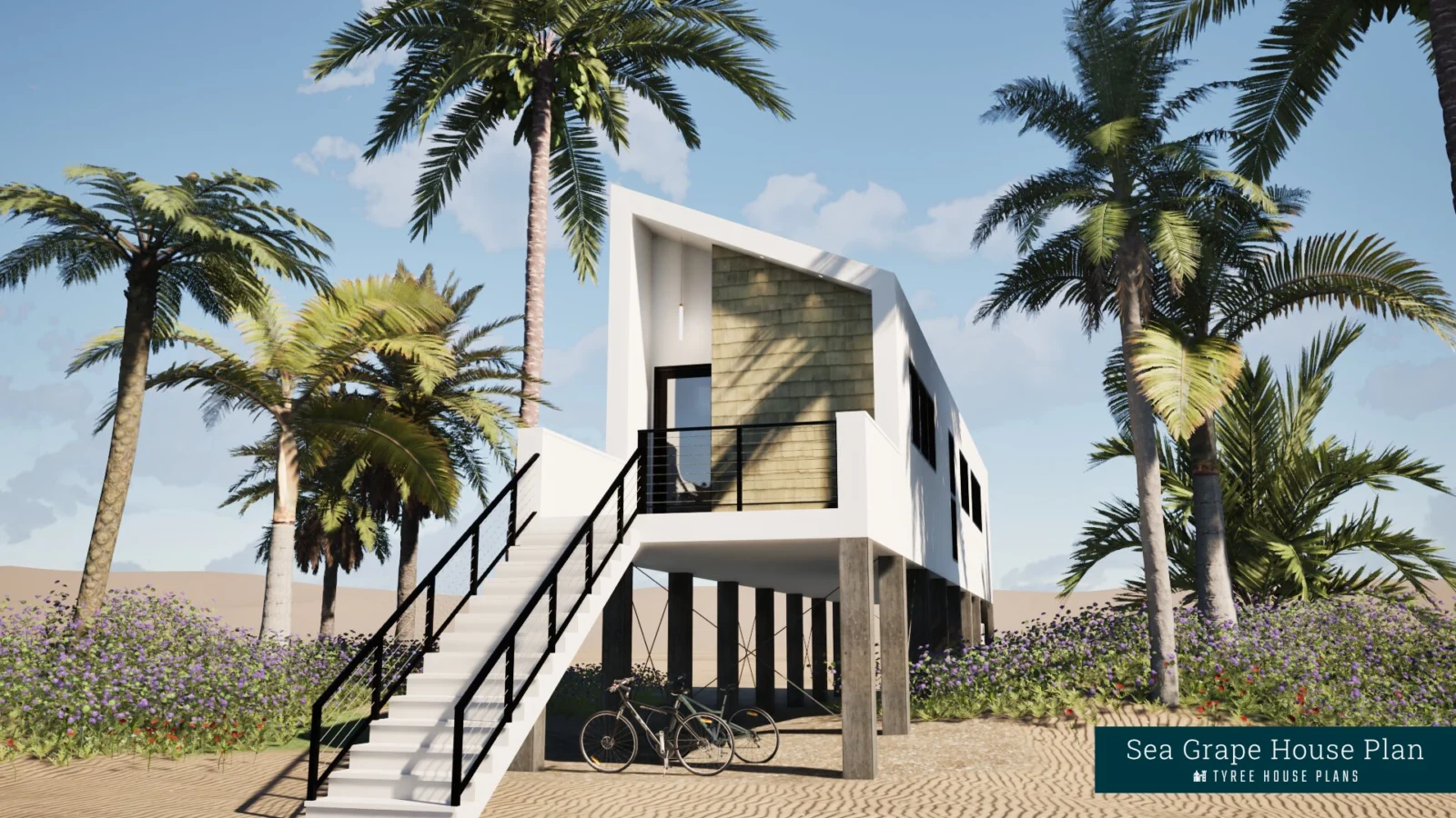 Front - Sea Grape by Tyree House Plans