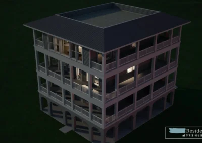 Rooftop Night - Customized Topsail in Norfolk VA