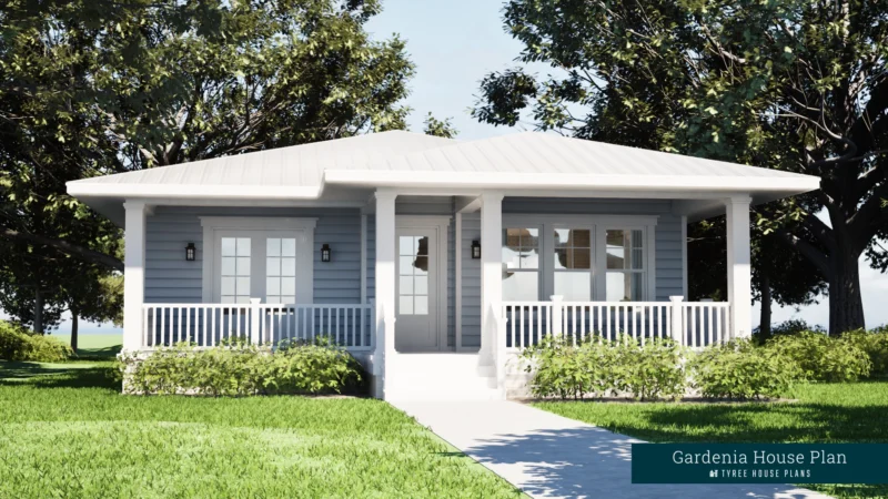 Front - Gardenia by Tyree House Plans