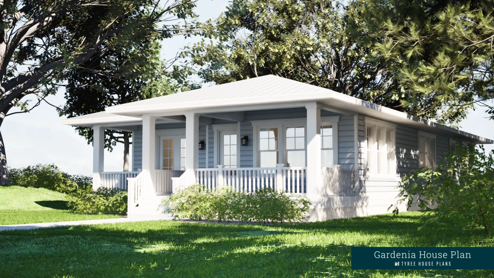 Front Right - Gardenia by Tyree House Plans