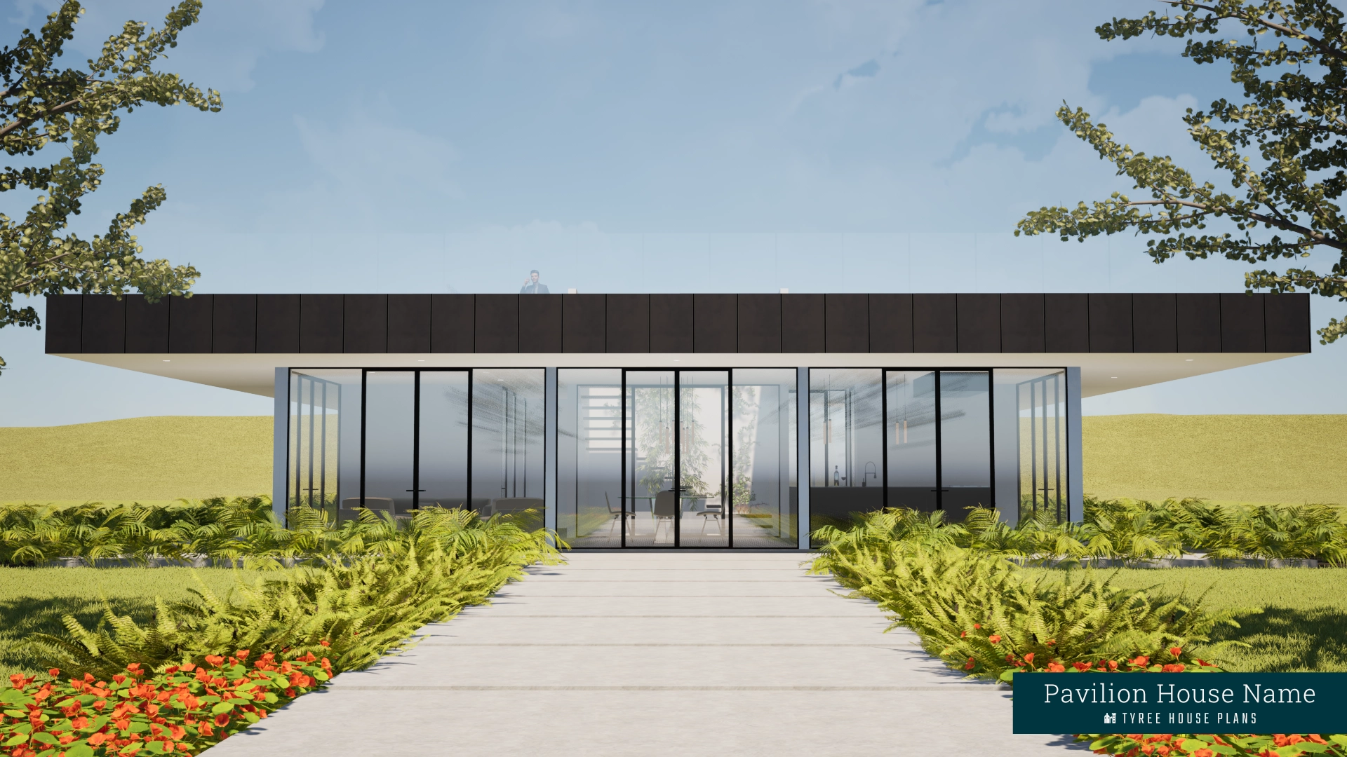 Front - Pavilion by Tyree House Plans